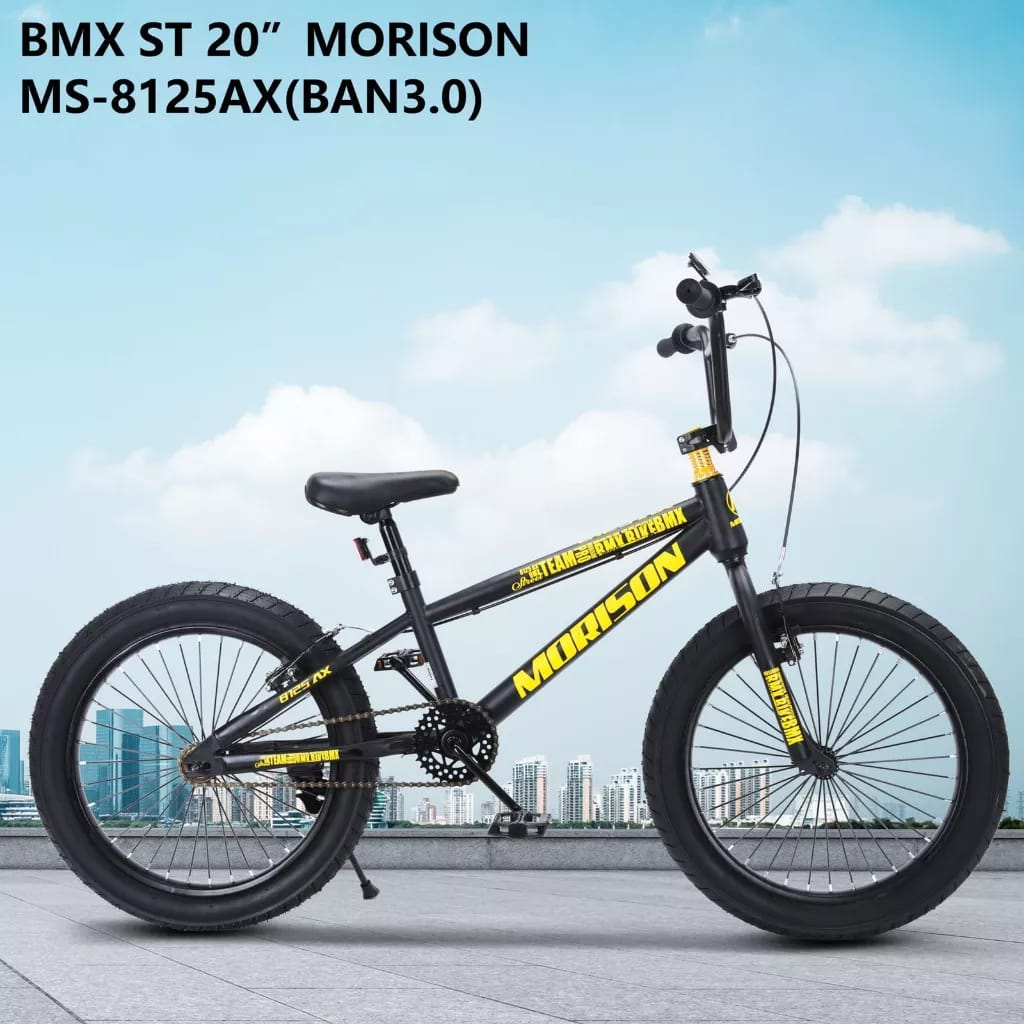 SEPEDA BMX 20&quot; MORISON BMX 8125 AX BAN 2.4 new sepeda bmx 20 termurah , sepeda anak murah terlaris