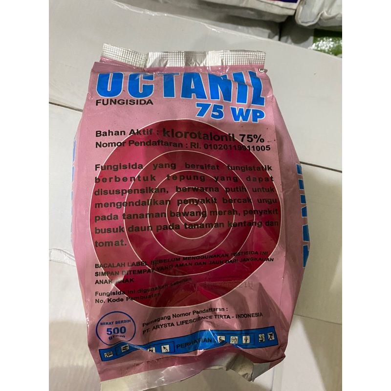 Fungisida octanil 75WP ukuran 500gram