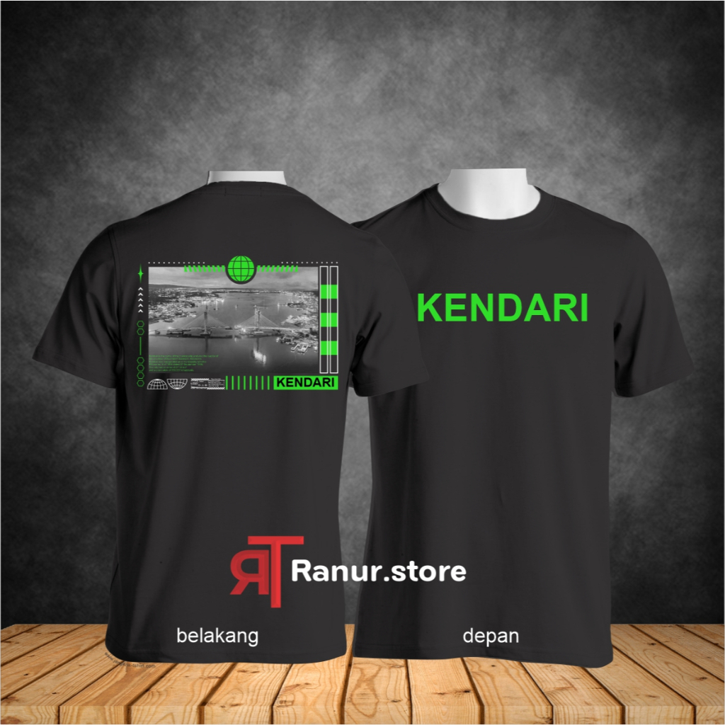 Kaos Kendari Baju Kendari Kaos Ibu Kota Provinsi Kendari