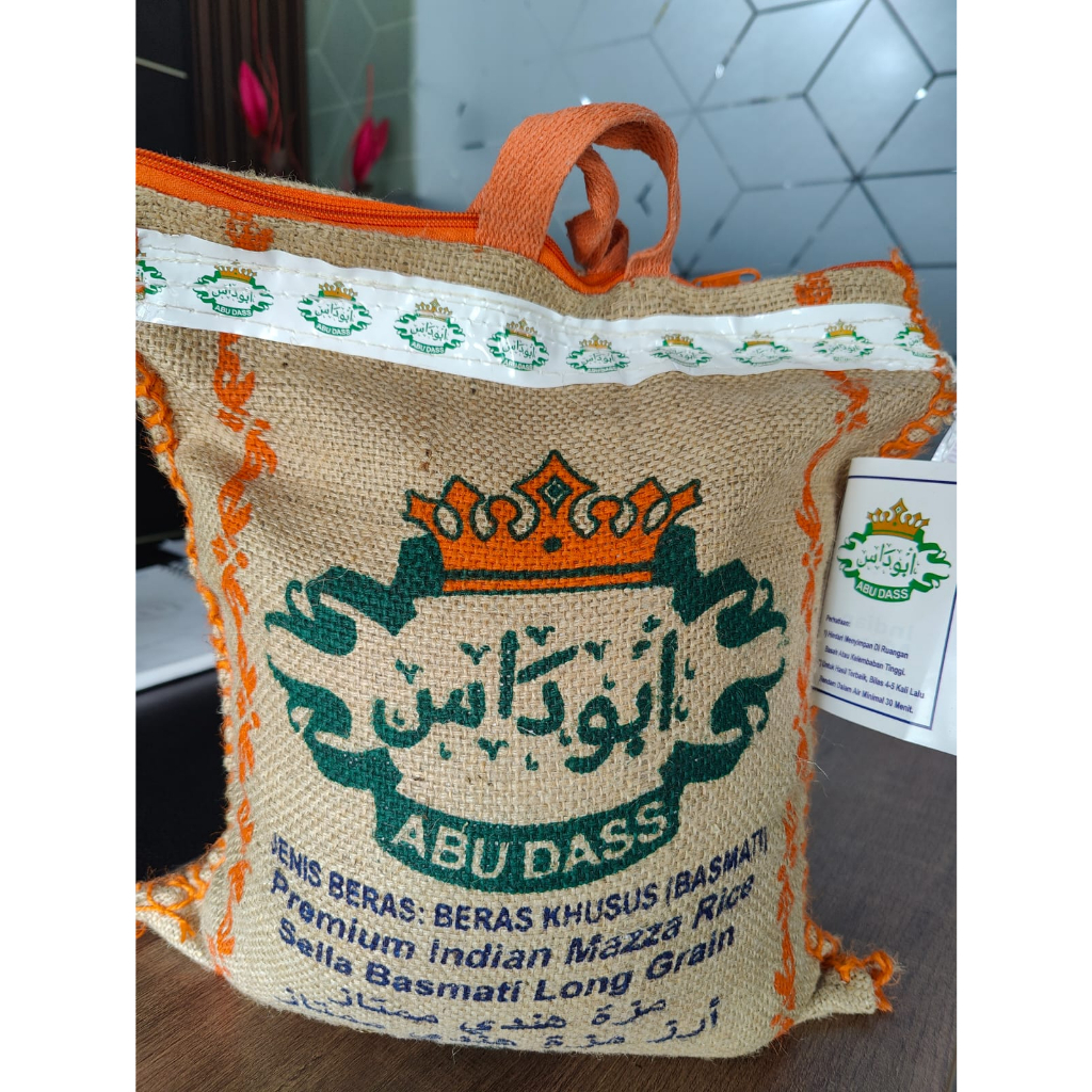 BASMATI 5KG/ BERAS ABUDAAS//NASI KEBULI