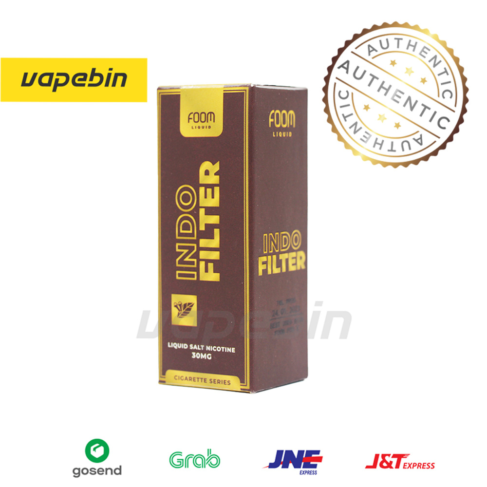 LIQUID FOOM INDO FILTER SALT NIC - FOOM INDOFILTER - 30ML