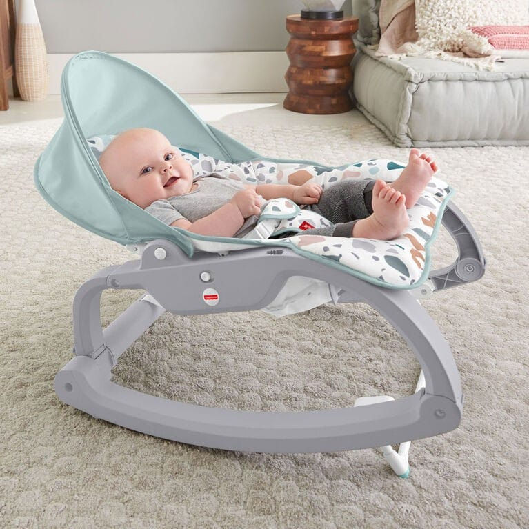 FISHER PRICE ORIGINAL100% SALE!!!! 70% Deluxe Infant To Toddler Rocker Redesign (GHY58) Mainan Playamat Bayi Ayunan / Kursi Goyang Bayi