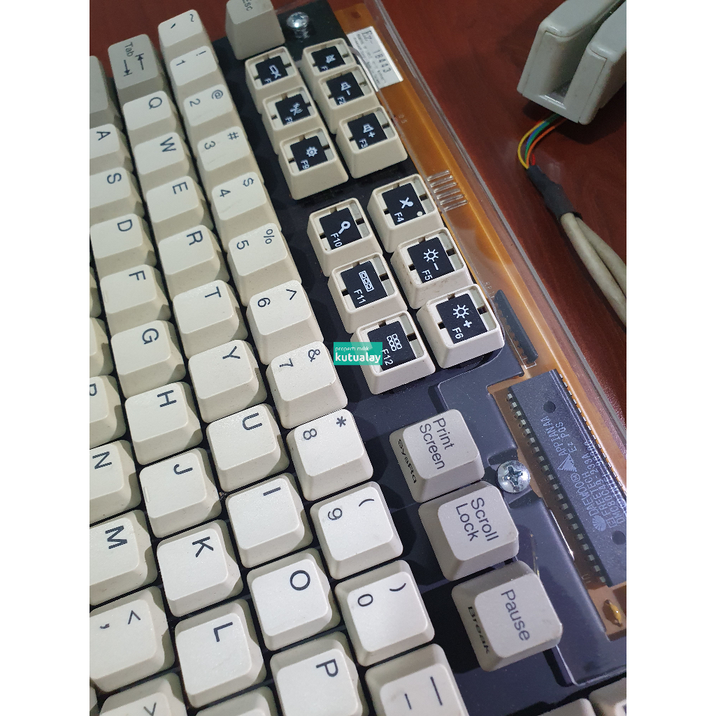 Mechanical Keyboard Jadul ALPS Switch Vintage Retro PS/2 USB Custom Akrilik