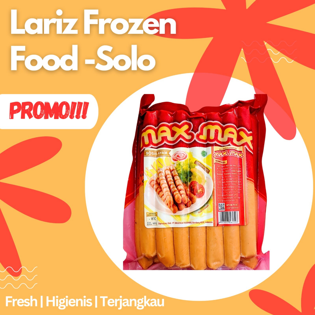 

Max Max Sellulose Ayam Isi 15 (500Gr)