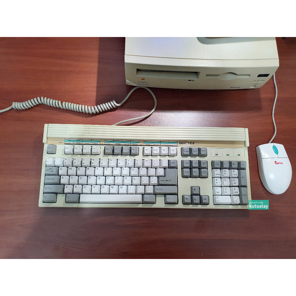 Mechanical Keyboard Vintage Ortek MCK 101FX Jadul Rare Second Normal