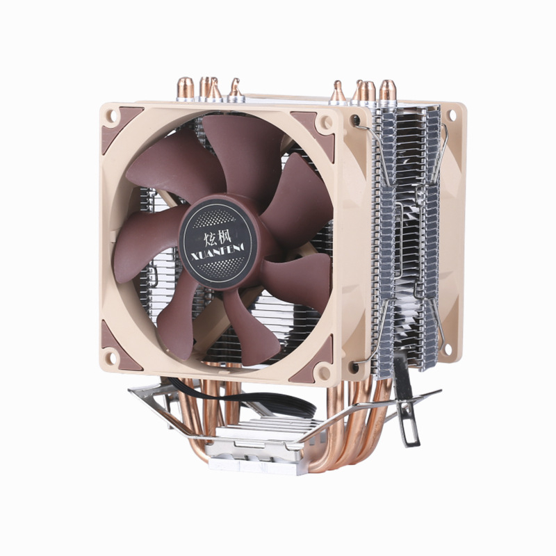 XUANFENG XF940 CPU / PC COOLER RGB 90MM DUAL FAN - 4 Heat Pipes