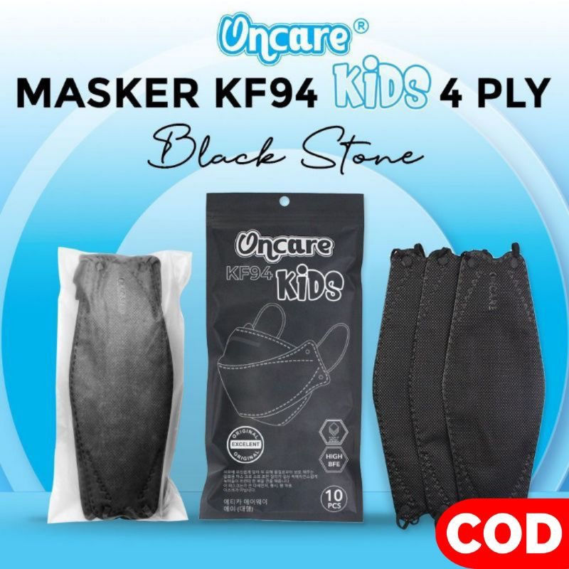 KF94 kids masker Anak KF94 4PLY Oncare Disposable Face Mask Isi 10 Pcs