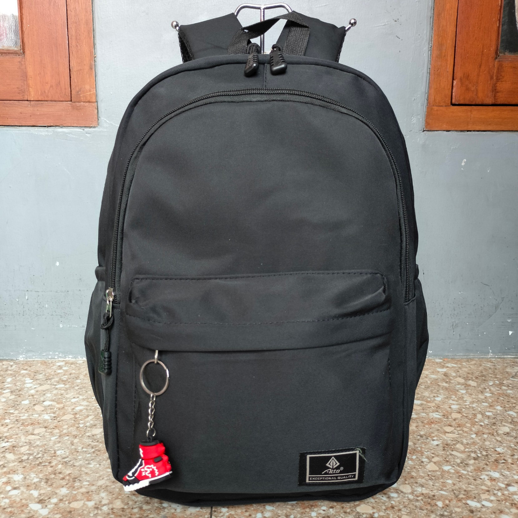 Tas Ransel Backpack Alto Original Serious Black