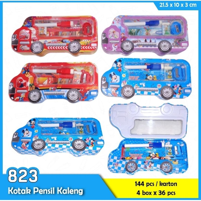 

KOTAK PENSIL KALENG TINGKAT + ISI ALAT TULIS-TEMPAT PENSIL KARAKTER PAKET LENGKAP-CEPUK SEKOLAH