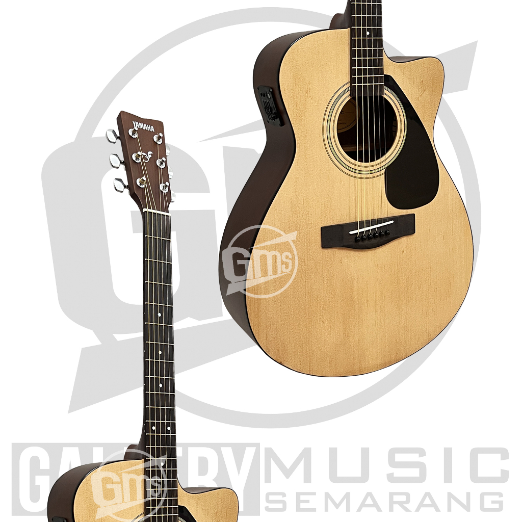 ORIGINAL!!! Gitar Akustik Elektrik Yamaha FS100C Original Preamp Equalizer Tuner AW-11