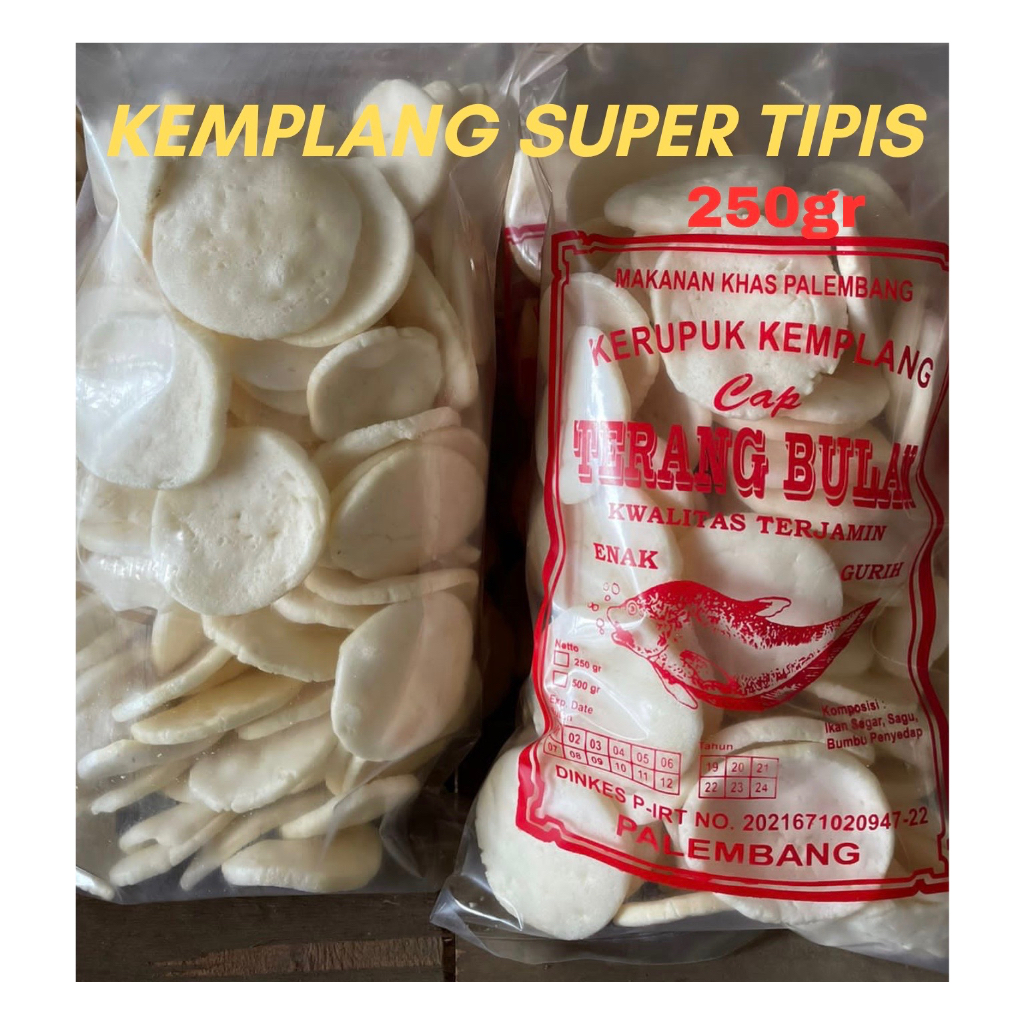 

KEMPLANG SUPER TIPIS 250GR