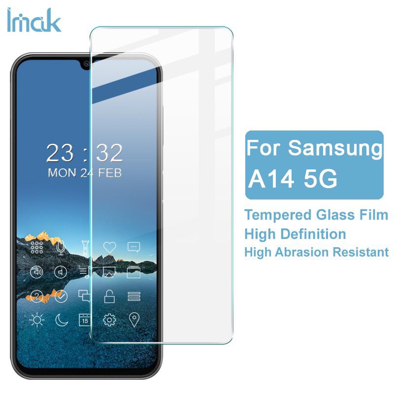 Imak Tempered Glass Samsung Galaxy A54 5G / A34 5G / A24 4G / A14 5G 4G Screen Protector 9H Kaca Guard Layar Premium