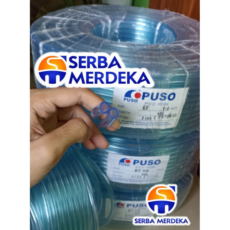 

Selang puso Tebal 1/4 inch per meter