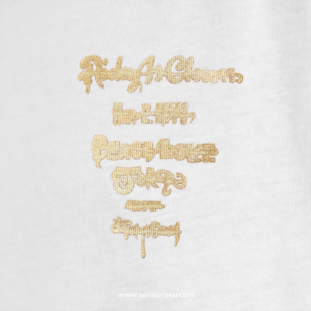 RIC Ricky Is Clown Mummy Gold White Tee