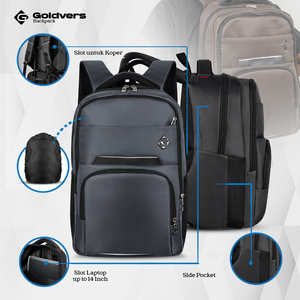 Tas Ransel Pria Tas Ransel Wanita Tas Punggung - Backpack Daypack Tas Laptop Up to 14 inch