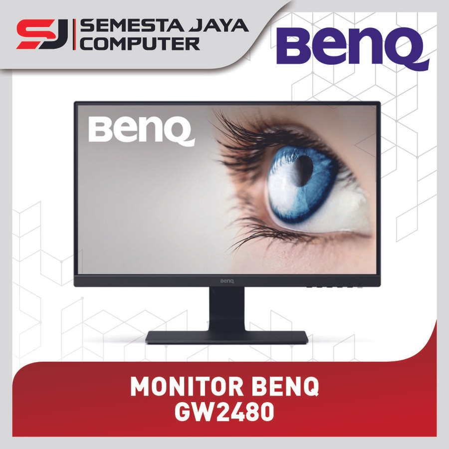 Monitor LED BenQ GW2480 24&quot; 1920x1080 IPS HDMI DP build in speaker