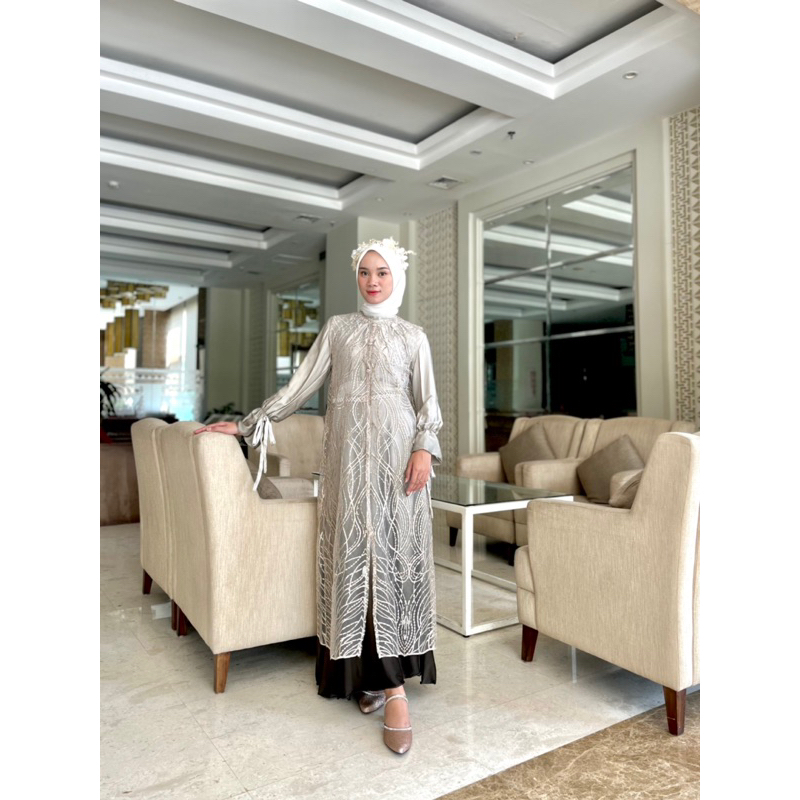 chewid outer alice outer brukat wanita terbaru