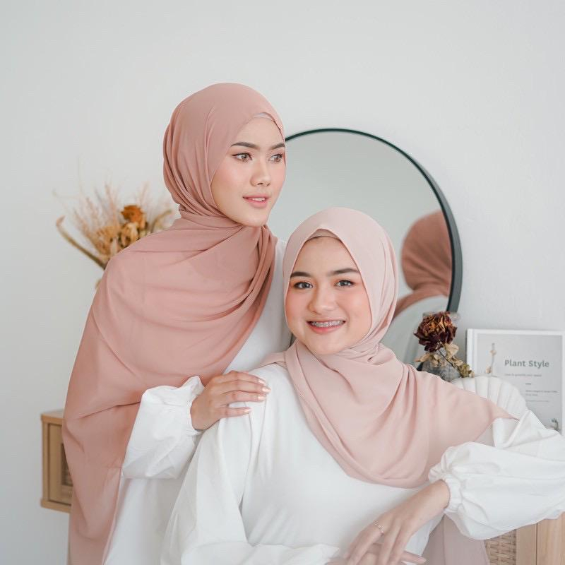 ￼Aline Pashmina &quot;warna part 1&quot; || pashmina cerutty babydoll