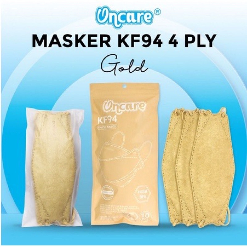 KF94 WARNA 4PLY ONCARE TERBARU MASKER KF94 KOREA (TALI SENADA) KF94 BERBAGAI MEREK