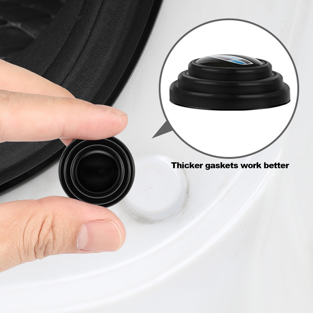 【10PCS】Peredam Pintu Mobil/Bantalan Peredam Karet Pintu Mobil Silent Door Mobil Universal