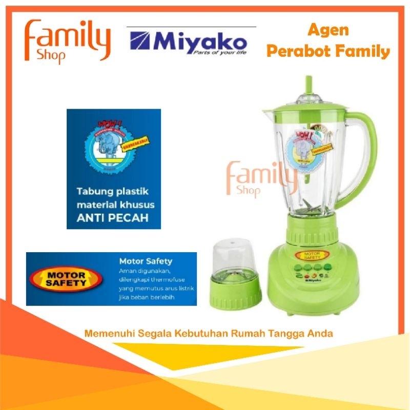 MIYAKO BLENDER BL 151 PF / BL 151PF AP PLASTIK GARANSI RESMI BL-151PF