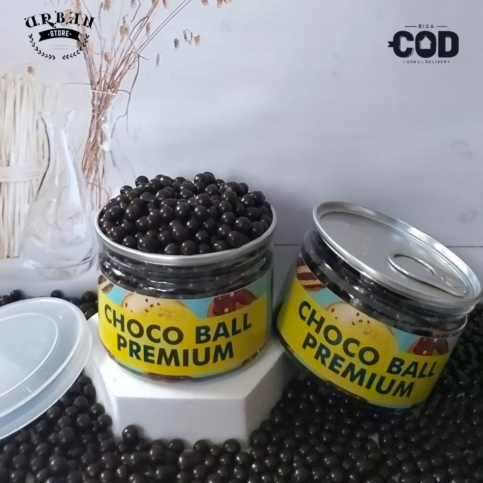

Can - Chocoball Coklat Sprinkle Bola Rasa Buah Topping Kue Donut Bolu Kualitas Premium