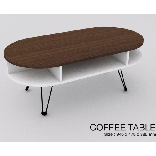 First Seller Meja Tamu Minimalis / Meja Sofa / Coffee Table / Meja Kopi / Meja Modern KCT