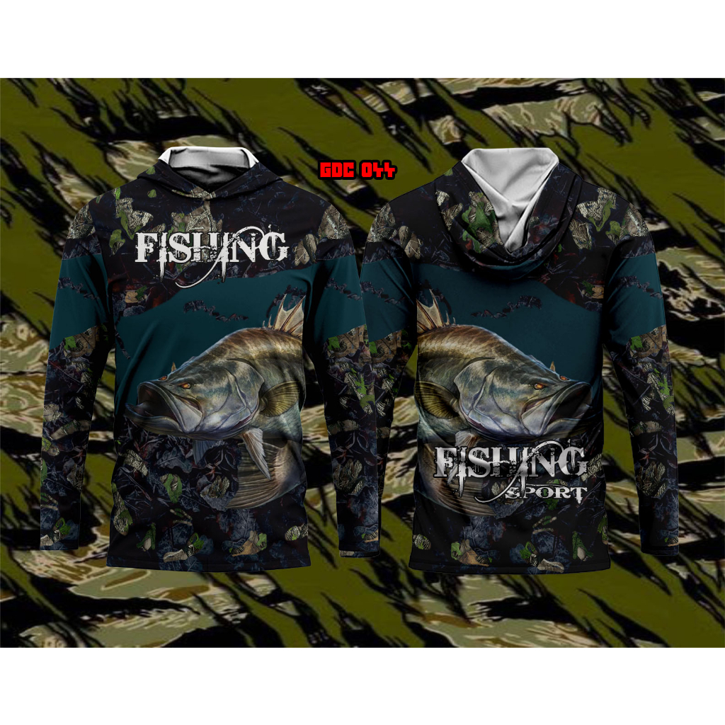 Baju fishing / baju camo fishing/ jersey fishing/ baju mancing