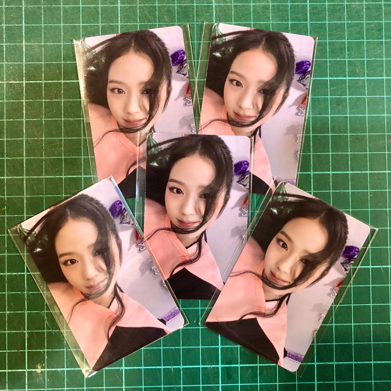 JISOO (Blackpink) - ME Photocard PC WEVERSE FANSIGN