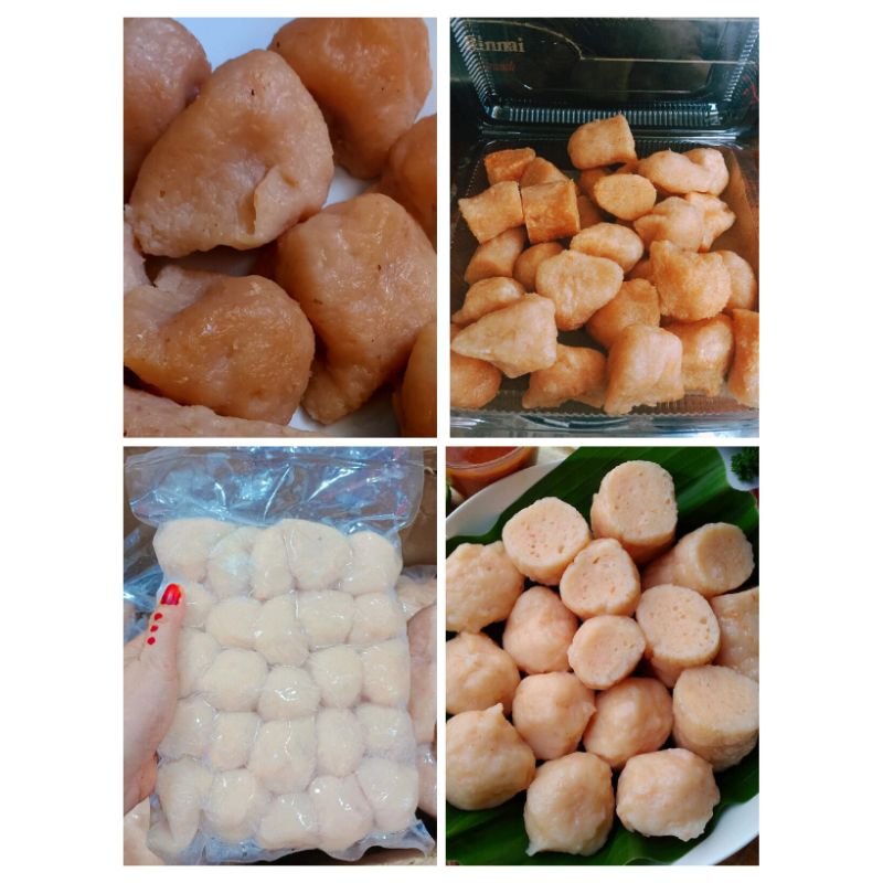 

Pempek Telor Kecil Udang Frozen / Vacum isi 20 bh per pcs Pempek Cek Heppy