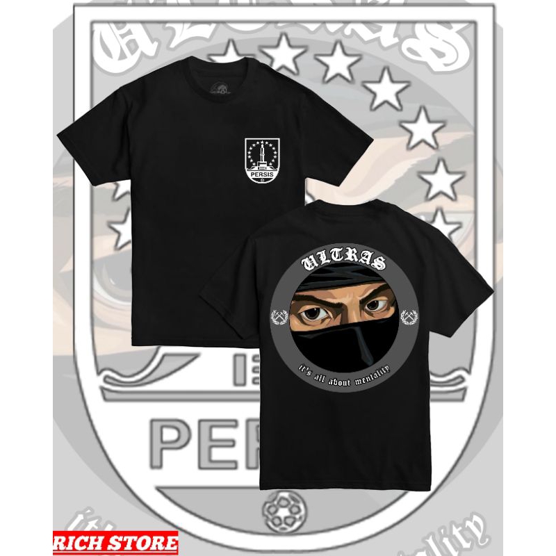 KAOS PERSIS SURAKARTA FANS/KAOS ULTRAS PERSIS SOLO [TS-ULTPSLO-logowht]