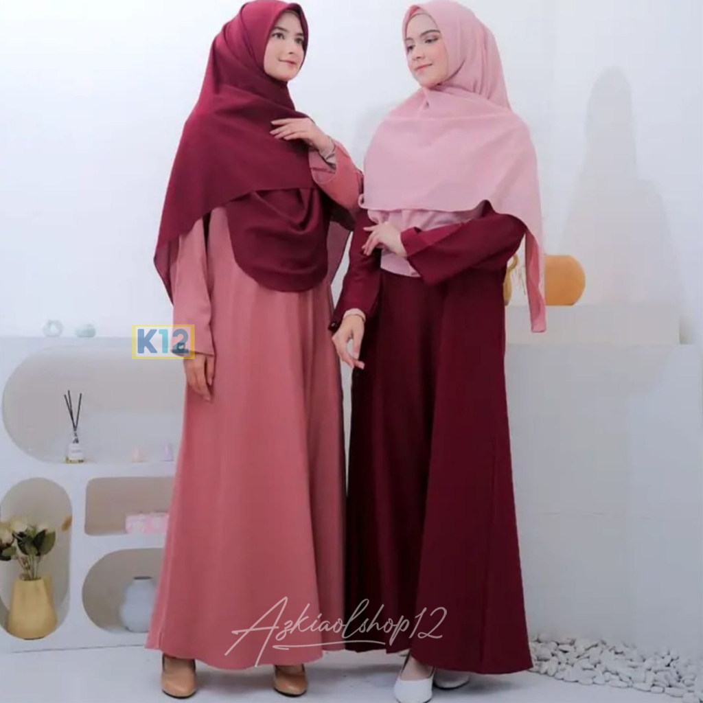 ABAYA TURKI / GAMIS POLOS BASIC ABAYA TURKI