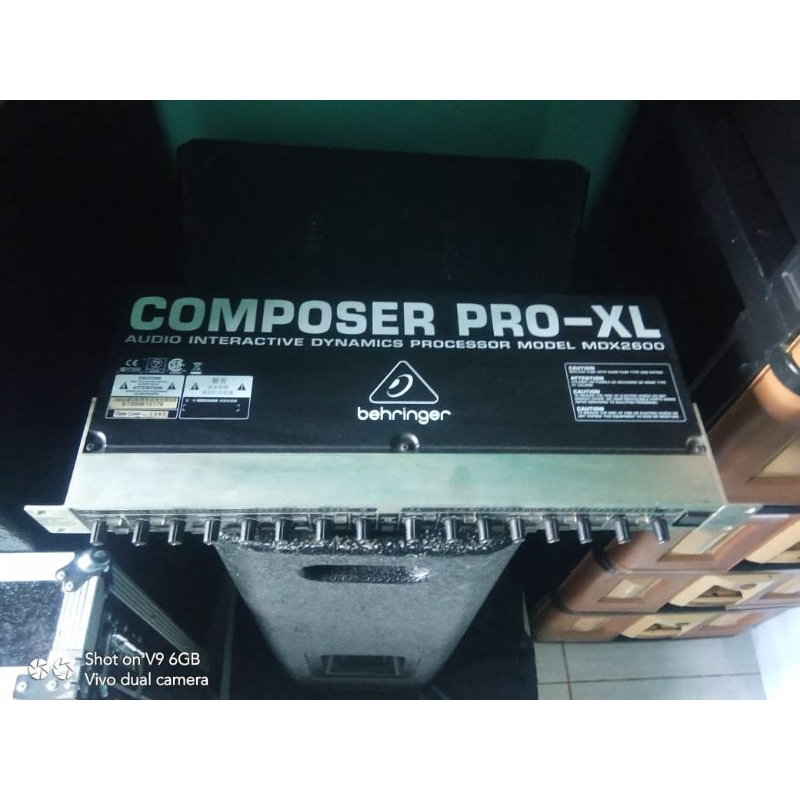 Composer behringer pro -  xl mdx 2600
