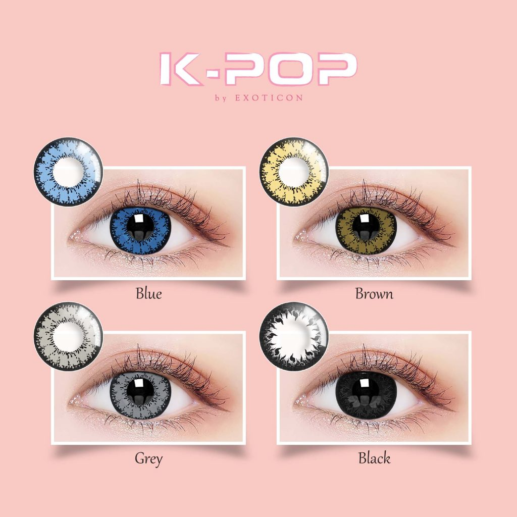 Softlens X2 KPOP Minus (-3.00 s/d -6.00) By Exoticon