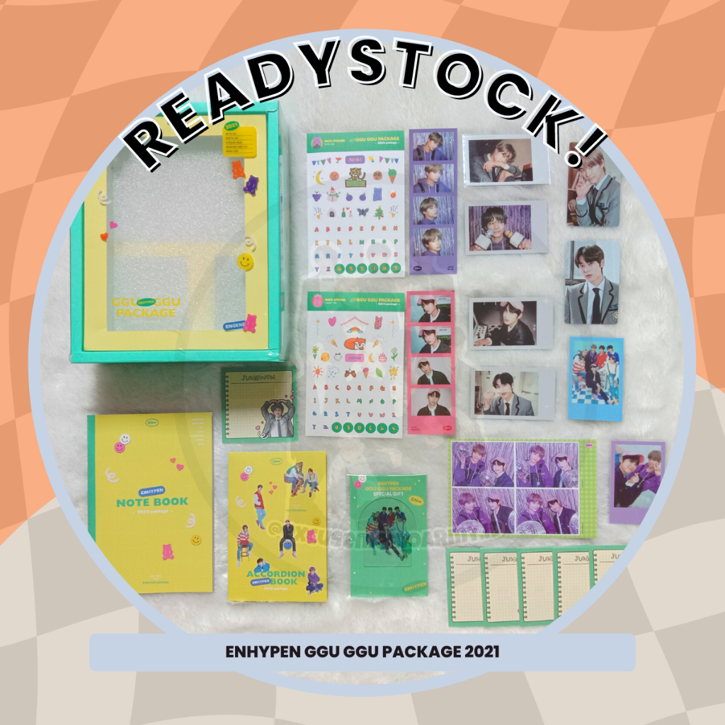 [RESTOCK] ENHYPEN GGU GGU PACKAGE 2021 SUNOO NIKI