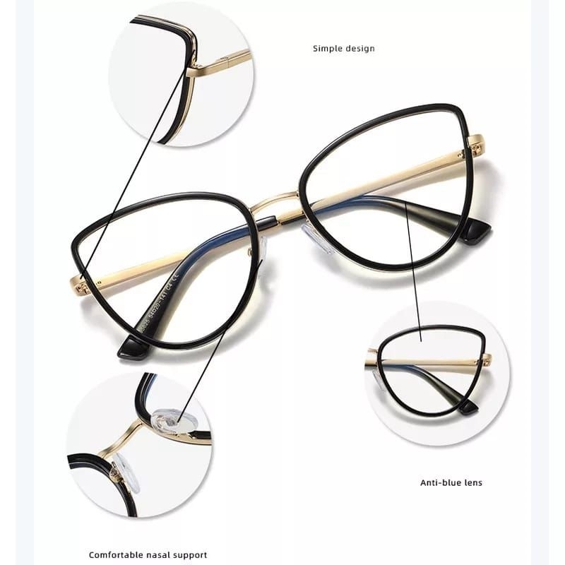 KACAMATA FASHION CAT EYE NEW ANTI RADIASI DAN PHOTOCROMIC