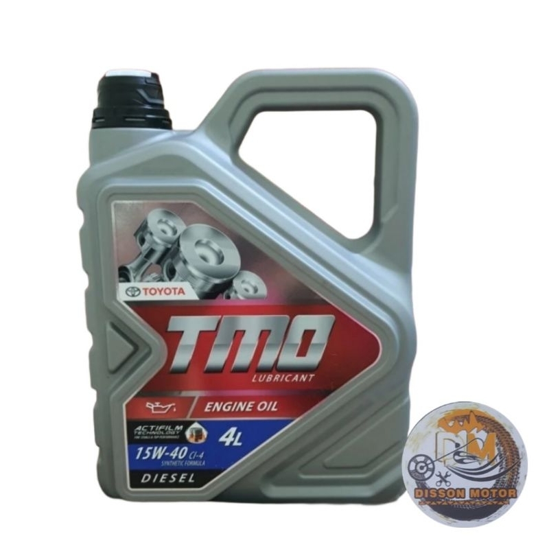 TMO Diesel 15W-40 Oli Mesin TMO Solar 4ltr Oli Mobil Toyota Diesel