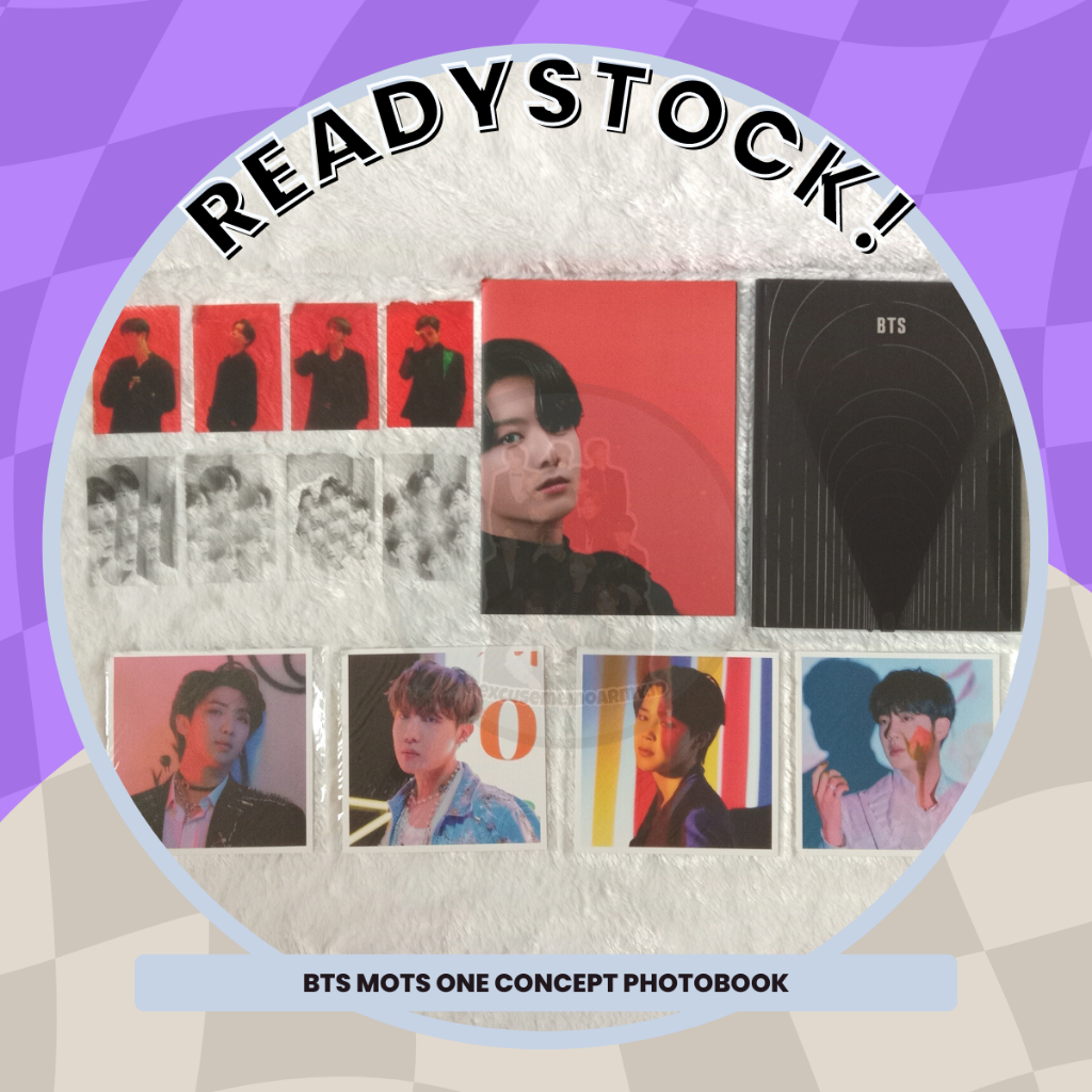 [RESTOCK] BTS CONCEPT PHOTOBOOK MOTS ONE NAMJOON JIN JHOPE JIMIN