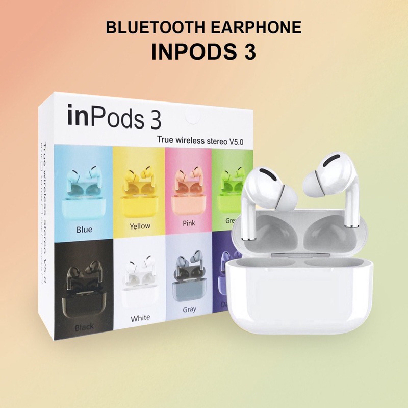 Inpod 3 simple macaron heatset bluetooth