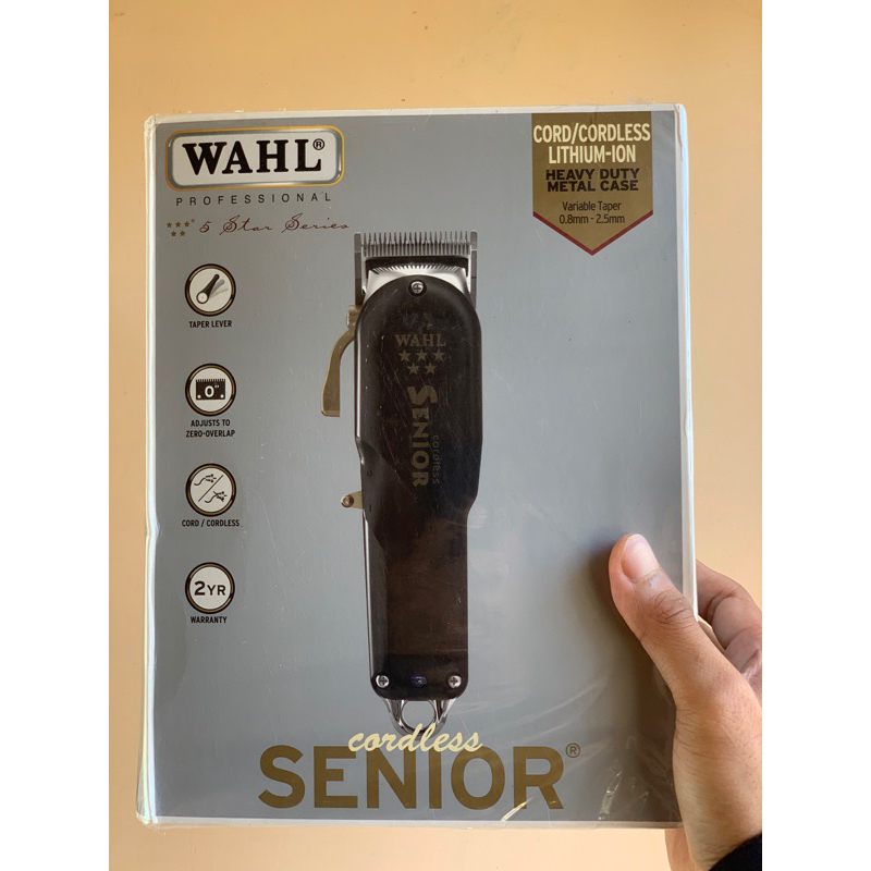 Wahl Senior 5 Star Cordless Clipper 100% ORIGINAL