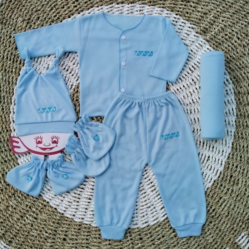 Paket Hemat Setelan Baju Celana Bayi Baru Lahir/Set Lengkap