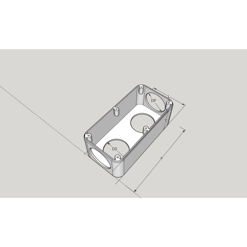 Box custom printer 3D sesuai permintaan