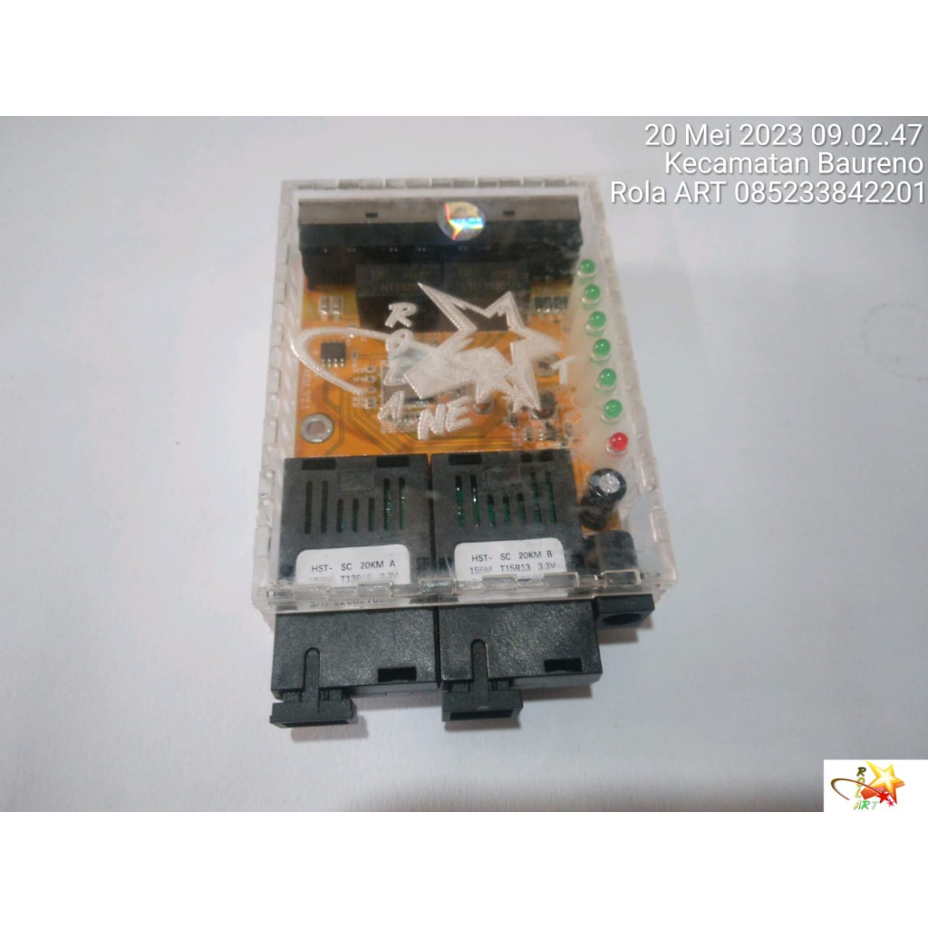 case htb 2 FO 4 LAN Board 2F4EM_V2.1