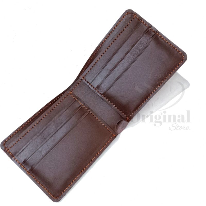 Dompet Kulit Pria Full Kulit Asli Luar Dalam / Dompet Rabok