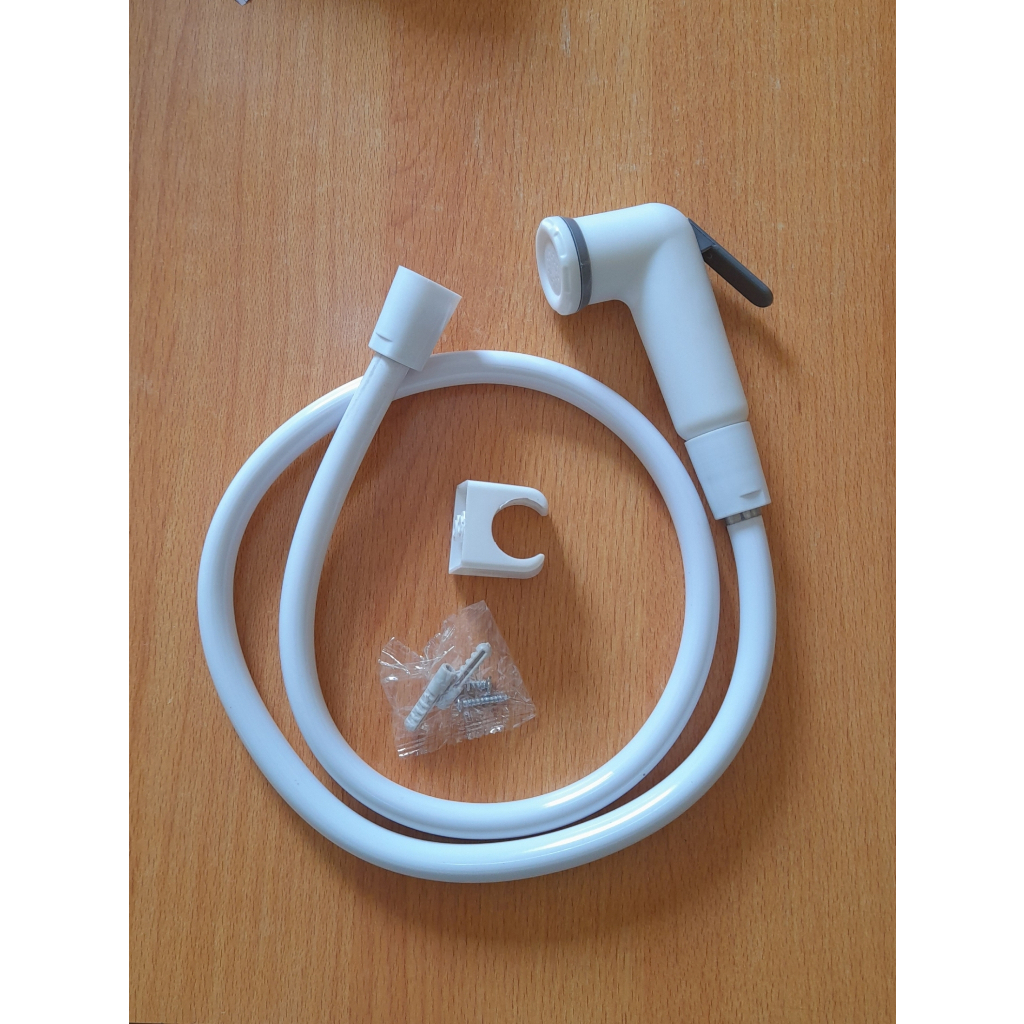 Shower Bidet - Shower Kloset Duduk 2 Fungsi Putih