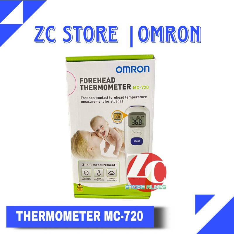 OMRON FORHEAD THERMOMETER MC-720