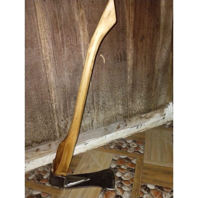 cangkul baja kecil/ganco siap pakai