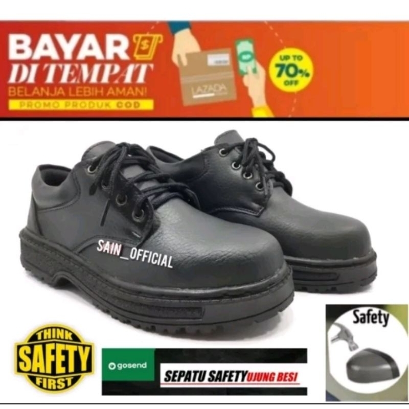 sepatu safety safety king safety pria cat tembok tali