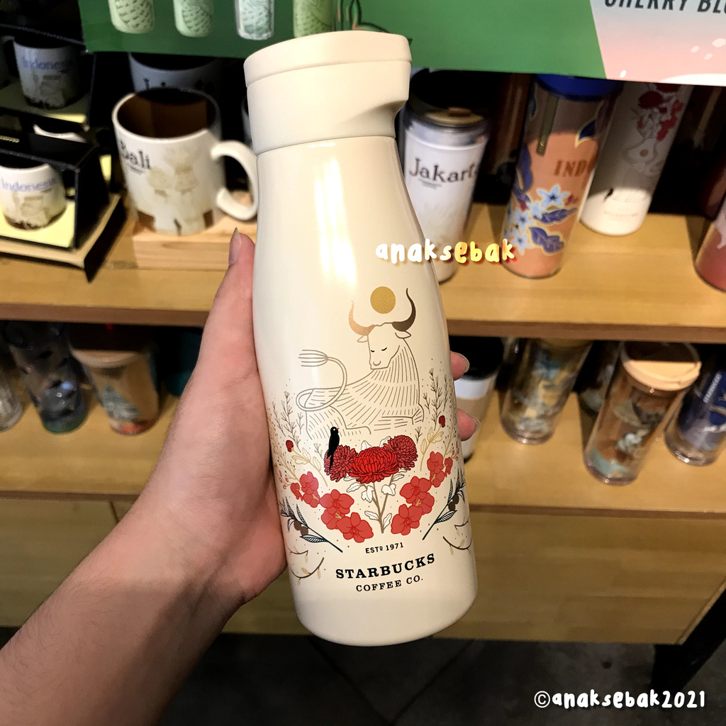 Starbucks Stainless Golden Ox 14oz Year of The Ox 2021 Edition