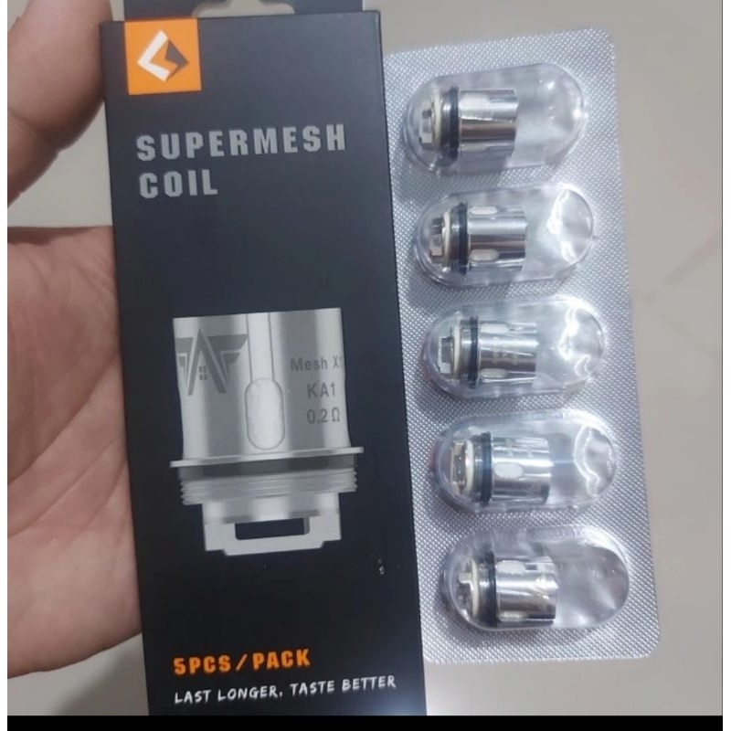 supermesh coil aegis max 0.2 satuan